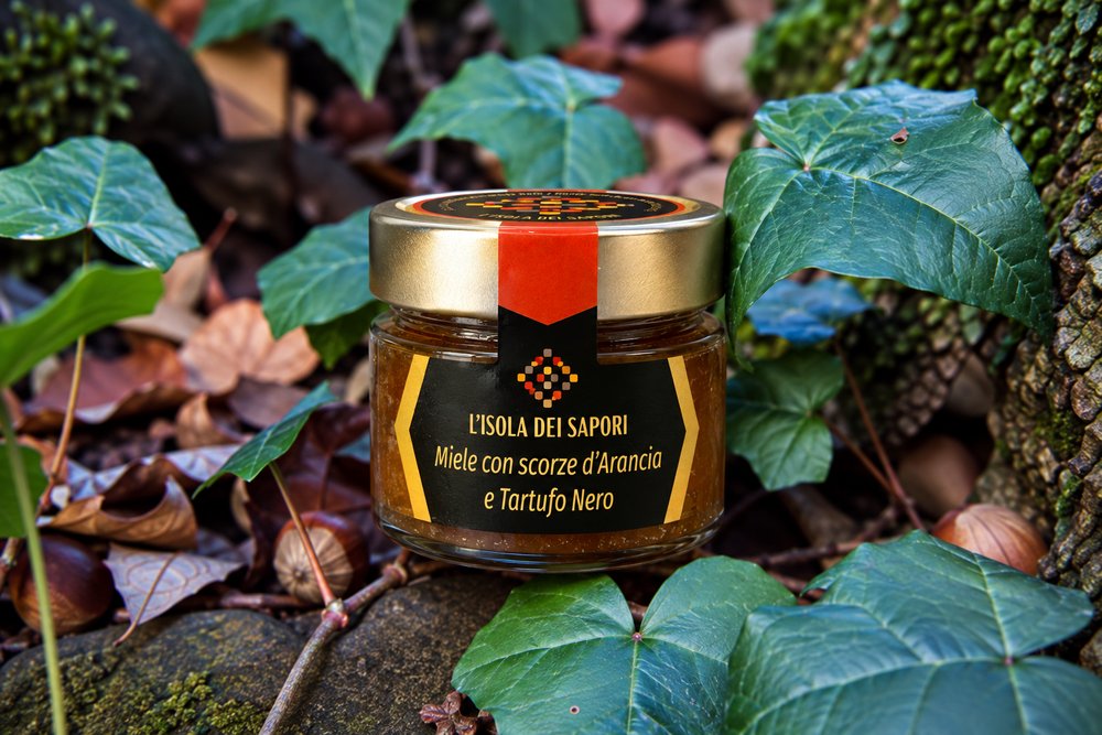 Miele con scorze d’Arancia e Tartufo